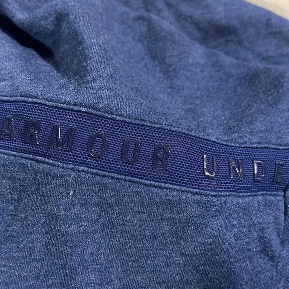 Womens Cropped Project Rock Under Armour Hoodie - Picture 4 of 5